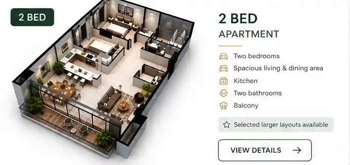 Imarat residencies 2 bedroom apartments