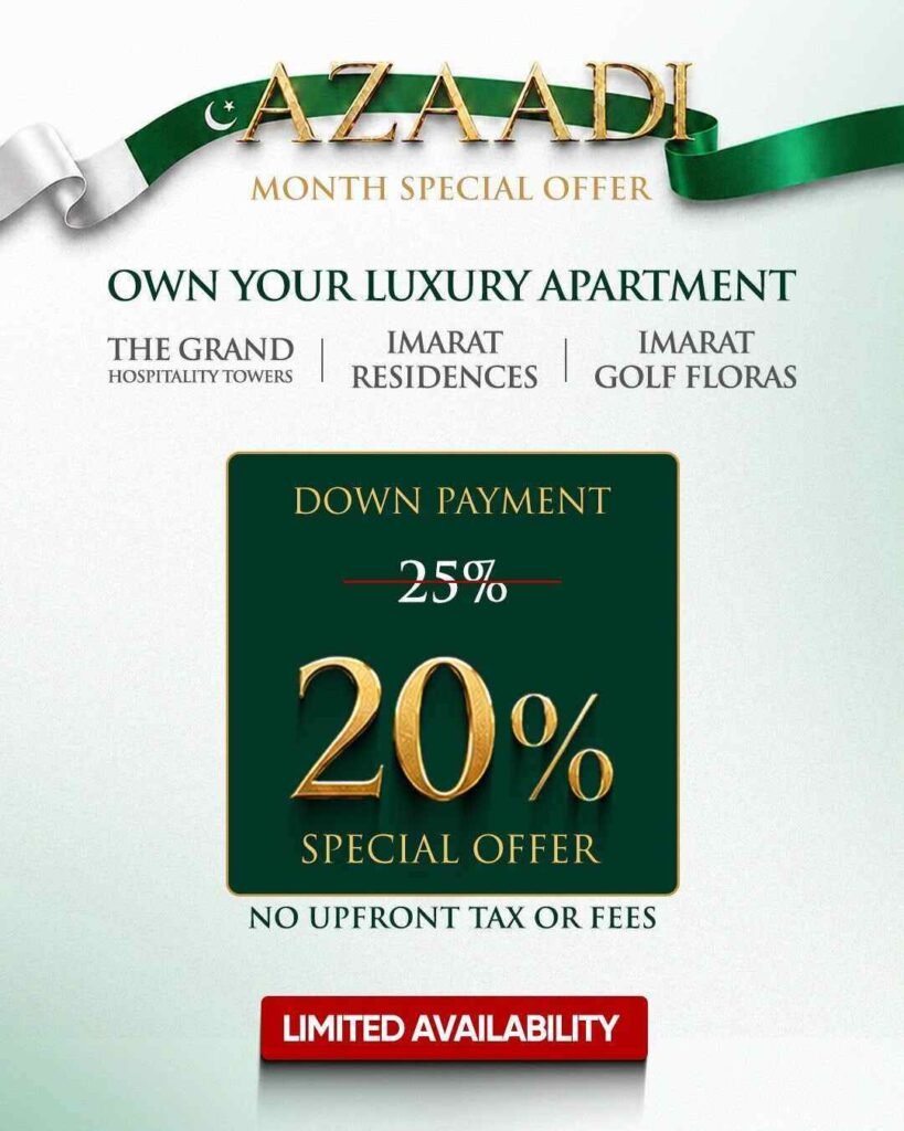 Imarat Business Centre Azadi Offer Pakistan
