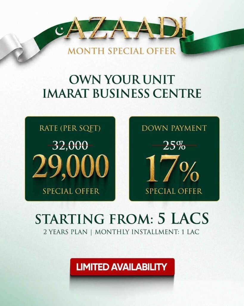 own a shop in Imarat Business Centre